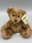 First And Main Minky Teddy Bear Brown Plush 7    Sitting Stuffed Animal