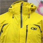 Outdoor Research Mens Gore-tex Primaloft Jacket Yellow Recco Hooded 55067 V025 M