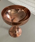 Absolut Elyx Martini Gin Copper Wheat Motif Coupe Goblet 
