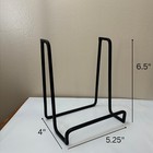 Bulk Purchase  Set Of 12 -plate Holder Easel Display Stands Black Metal 6 5 Inch