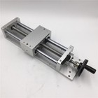 Manual Sliding Table Cnc Slide Ballscrew Linear Stage Actuator Module 100mm Th16