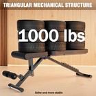 Adjustable Weight Bench Foldable Weight Benches With 990 Lbs For Home Gym