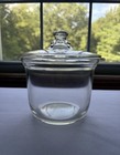 Earliest Pyrex 504 Bean Pot W plain Lid C1915-1920 Rare Antique    petite Marmite   