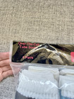Vtg 80s Striped Tube Socks 6 Pack Extra Long Over The Calf Usa 4 Color Stripes