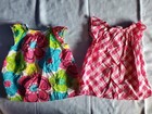 18 Months Sonoma Girls Button Up Summer Shirts Lot Of 2