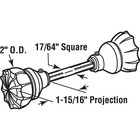 Antique Style Door Knobs  Mortise Lock Replacement  Fluted Glass  Bronze