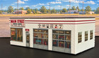1 64 Main Street Service Center Garage Diorama Building By Scale Creations