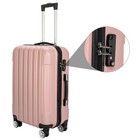 20 24 28  Nested Spinner Hardsid Suitcase Luggage Set Tsa Lock Bag Colors