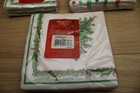 Vintage Christmas Tree Paper Luncheon Napkins Holiday Lot Nos Sealed