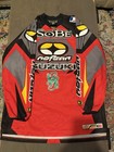 Travis Pastrana  199 Sobe Suzuki No Fear Team Issue Motocross Jersey Rare