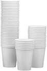 Nyhi 200 Pack 8 Oz White Paper Disposable Coffee Cups Hot 200 Pack  
