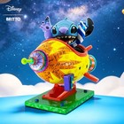 Enesco Disney Showcase Stitch Rocket Ship Figurine Lilo   Stitch Statue Gift