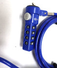 Sendt Snt-nblc-lu Blue Notebook Laptop 4-digit Combination Lock Security Cable
