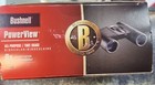 Nib Bushnell 8x21 Powerview Compact Binoculars Foldable Eye Relief Shock Proof