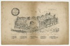 Antique Print-a Map Of Windsor Castle Around 1530-delamotte-anonymous-1844