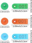 300pcs Livestock Ear Tags Tpu For Goat Animal Cattle Sheep Pig Dog Deer Farm