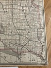 Vintage Original Map 1889 Poole Bros Map North Dakota Railroad Land Promo 15x17   
