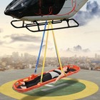 Rescue Basket Stretcher Backboard Emergency Stretcher With Lifting Sling 595lbs