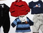 Bundle Of Baby Boy s Clothes 6 - 9 Months - Shirts  Fleece  Pants  Ck One Piece