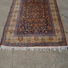 4    X 6    Vintage Handknotted Persian Sarouk Wool Rug