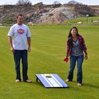 Gosports Classic Foldable Cornhole Set Includes 8 Bags  Carry Case And Rules