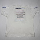 Vintage Sprint Car Racing Shirt Men s Xxl White Howie Locke Signed Silver Spring