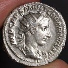 Eternal Rome Silver Antoninianus Ancient Roman Empire Coin 240ad Gordian Iii Xf