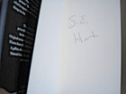 S e  Hinton Signed - The Outsiders - Limited Hardcover Edition First Printing