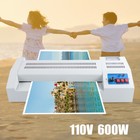 New Hot Cold Film Laminating Machine A3 A4 Size Office Laminator 600w Commercial