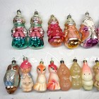 Vintage Glass Christmas Tree Ornament Animal Decoration Soviet Ussr     618