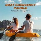 2pcs Boat Paddles Telescoping Emergency Oar For Boat  42  Adjustable Anti
