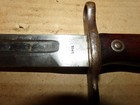 Span-am War Us Army M1892 Krag Rifle Bayonet   Scabbard - Dtd 1901 -very Nice 