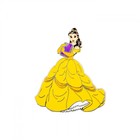 Disney Princess - Belle Beauty And Beast Lapel Pin Badge