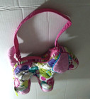 Sassy Pet Saks Quilted Dog Design Purse Tote Pink Multicolor Floral By Douglas  