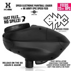 Hk Army Speed Electronic Paintball Loader With Epic Speed Feed - Stealth