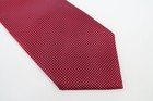 Ermenegildo Zegna Men s Red Polka Dot 100  Silk Neck Tie Necktie Italy
