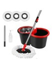 Spin Mop And Bucket With Wringer Set  360   Mop And Bucket System