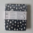 Pottery Barn Kids Organic Reversible Brushstroke Dot Toddler Duvet Cover Nwt