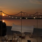 Outdoor String Lights 50 Feet G40 Led Patio Lights  Plug-in  25 2 Plastic Edison