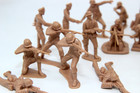 Cts 54mm 1 32 Wwii German Soldiers Lot Of 24 Figures Open