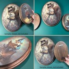 Mermaid Sea Goddess Wooden Decor  Coral Ocean Fantasy Wood Plaque Wall Art