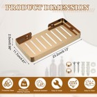 Stainless Steel Bar Soap Holder Dish For Bathroom Kitchen rose Gold 9 13 x4 61  