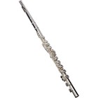 Yamaha Silver Student Flute Offset G Yfl 222hd W  Case   Bag