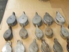 Lot Of 23 Vintage Single  Pulleys 1  To 2   Wheels