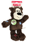 Kong Wild Knots Bear Dog Tug Toy Brown Gray Tan Medium