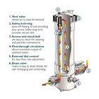For Rainbow 320 Automatic In-line Chlorine bromine Feeder Pentair  r171096 