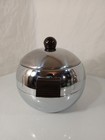 Vtg Mid Century West Bend Penguin Hot cold Server Ice Bucket Bakelite Handles