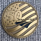 Amtrak Railroad Collector Edition 50th Anniversary Diecast Train Coin