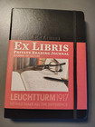 Leuchtturm 1917 Ex Libris Reading Journal Medium  a5  Hardcover  Black Notebook