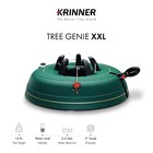 Krinner Tree Genie Christmas Tree Stand  Xxl - Foot Pedal Setup For 12ft Trees